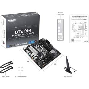 Tarjeta Madre Asus B760M Max Gaming Wifi M Atx, Lga 1700, Intel B760, Ddr5, Pcie 5.0 X16, 3X M2, Wi-Fi 6 - Product Image 5