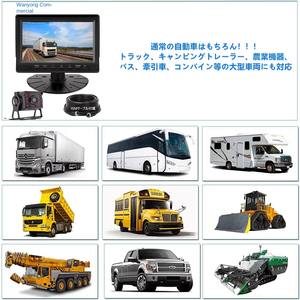 7-inch <span class=keywords><strong>1080p</strong></span> IPS xe tải lái xe ghi 4 máy ảnh 4 chiều đồng bộ Video hiển thị tầm nhìn ban đêm không thấm nước Ai cho người đi bộ phát hiện - Product Image 4