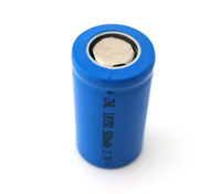 Batterie au lithium LiFePO4 tri-éléments WYYB 18350 900mAh 3.7V rechargeable 3000 cycles certifiée ROHS -20C 35C Batterie de puissance