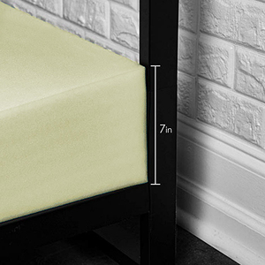 Elevador de colchón de soporte de espuma inclinado de 7 pulgadas tamaño Queen de diseño tradicional para dormitorio u hotel muebles para el hogar - Product Image 1