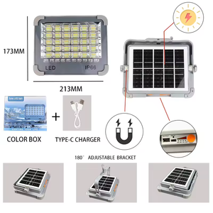 Linterna <span class=keywords><strong>LED</strong></span> Recargable por USB, Luz Blanca Cálida/Diurna, Lámpara de Camping <span class=keywords><strong>Solar</strong></span> de ABS, Luz de Emergencia para Exteriores - Product Image 5