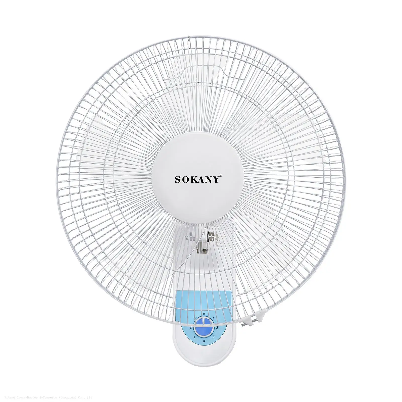 Gran oferta, nuevo ventilador eléctrico SOKANY19008, ventilador montado en la pared para el hogar, ventilador de pared con cabezal de agitación