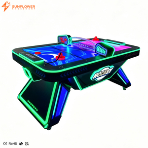 Table de hockey sur air LED de luxe à prix d'usine avec marquage électronique en option – Équipement de divertissement intérieur pour hôtels - Product Image 5