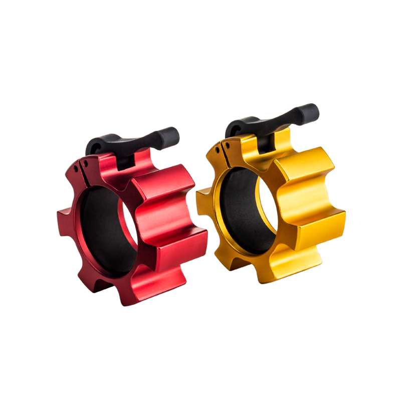 Standard Size Aluminum Quick Release Lock Jaw Barbell Clip Collar