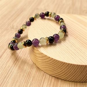 Bracelet en pierre naturelle avec perles de verre colorées, symbole d'amitié, potentiel de marketing viral très élevé, codage standardisé - Product Image 5