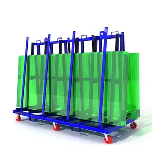 A Type Rack-with Wheel Glass Loading Equipment