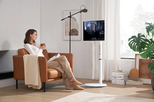 32-inch Android HD Màn hình cảm ứng thông minh TV bánh xe LED được xây dựng trong pin Stereo <span class=keywords><strong>Player</strong></span> cho chơi game học tập trực tuyến Quảng Cáo - Product Image 4