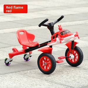Coche de Derrape para Niños, <span class=keywords><strong>Triciclo</strong></span>, Avión Pequeño, Coche de Pedales de Cuatro Ruedas, Patinete Giratorio de 360 Grados, Juguete Cuadrado para Niños de 3 a 6 Años - Product Image 6