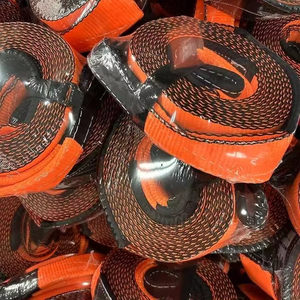 高品質ナイロンスナッチストラップ15000kgボウシャックル耐久性のある回復ギアバッグトウストラップキット屋外 - Product Image 5