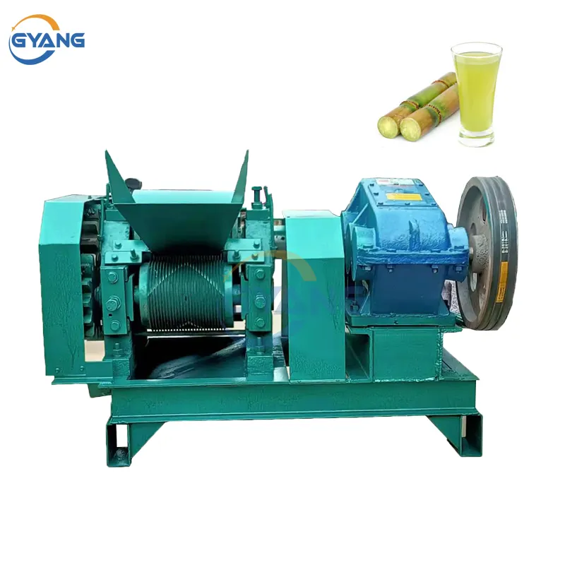 Automatic 4roller Sugarcane Juice Extractor Machine Industrial Sugar Cane Mill Crusher