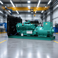 Genset Diesel CCEC 1000kW 1250kVA 50Hz 60Hz AC Tiga Fasa untuk Cadangan Daya Pusat Data Generator Listrik Cummins