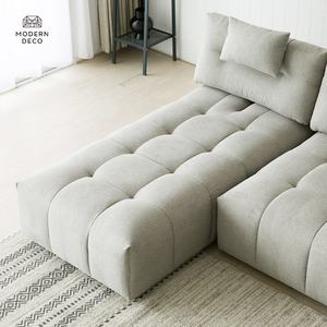 Nouveau design canapé modulable à dossier amovible ensemble de canapés modernes en tissu meubles de salon canapé 3 places - Product Image 5