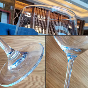 Mariage Personnalisé Verre À Vin Blanc Copas De Cristal 210ml Offre Spéciale Verre Verrerie Tasse verre Sodocalcique Clair Rond Durable - Product Image 3