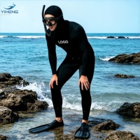 Combinaison de plongée professionnelle en néoprène 3 mm camouflage 2 pièces avec capuche, coutures thermosoudées haute élasticité pour la pêche sous-marine et la plongée libre