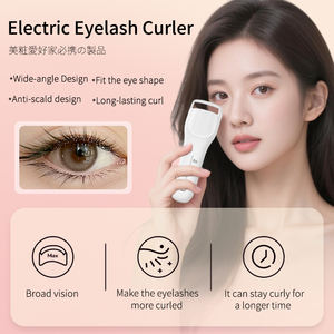 Recourbe-cils chauffant électrique de luxe portable Mini outil de maquillage des yeux pour le curling des cils longue durée - Product Image 3