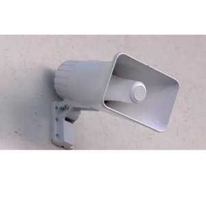 Còi báo động 30W hai âm, lắp nổi, ngoài trời, màu trắng, loa còi lớn, hệ thống an ninh - Product Image 5
