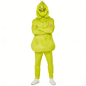 Disfraz <span class=keywords><strong>de</strong></span> Grinch <span class=keywords><strong>de</strong></span> Peluche Verde para Halloween 2025, Conjunto <span class=keywords><strong>de</strong></span> Pantalones <span class=keywords><strong>de</strong></span> Peluche <span class=keywords><strong>de</strong></span> Papá Noel, Ropa <span class=keywords><strong>de</strong></span> Juego <span class=keywords><strong>de</strong></span> Roles al por Mayor - Product Image 5