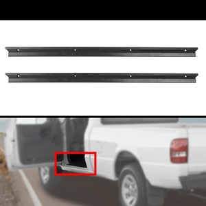 Protection <span class=keywords><strong>de</strong></span> seuil <span class=keywords><strong>de</strong></span> <span class=keywords><strong>porte</strong></span> en ABS (paire) pour Ford, compatible avec les camions <span class=keywords><strong>de</strong></span> 1992 à 2011, ajustement direct avec bande adhésive puissante - Product Image 3