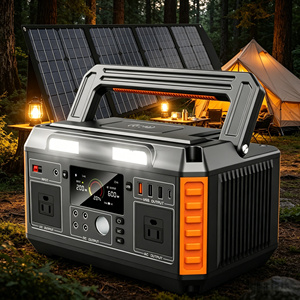 600W 520Wh 110V Portable Power Station <b>Camping</b> RV Off Grid Overlanding Boondocking Campsite Backup - Product Image 1