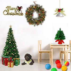 Décorations de Noël minimalistes et écologiques en PVC crypté, taille standard, pour hôtels et centres commerciaux, arbre de Noël - Product Image 3