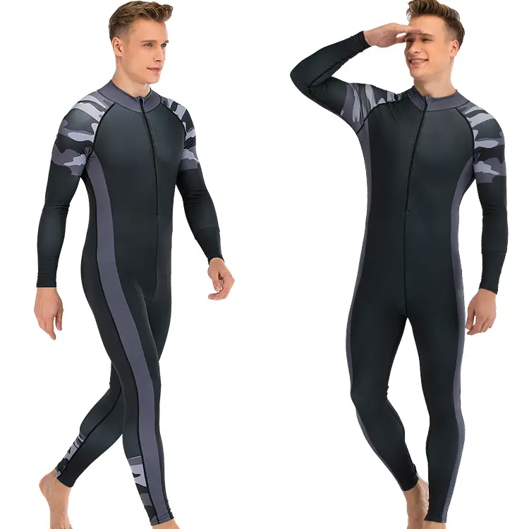 2022 Offre Spéciale Hommes Natation Plongée Vêtements Hommes De une Pièce Personnalisée Maillot de bain Une Pièce Plage de Sable Costume