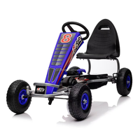 Go-Kart de Pedales de Alta Calidad para Niños, Bicicleta de Cuatro Ruedas con Pedales, Juguete Deportivo de Fitness para Niños y Niñas
