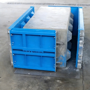Moule à blocs de béton en acier Q235 type <span class=keywords><strong>Lego</strong></span>, ISO9001, réglable, robuste, pour <span class=keywords><strong>mur</strong></span> de soutènement, vente en gros d'usine - Product Image 2