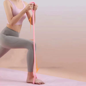 En gros Sangle d'étirement élastique en forme de 8 pour yoga, outil d'étirement des épaules et du dos, pour l'entraînement - Product Image 3