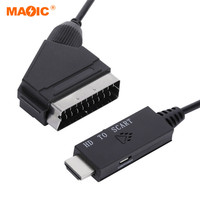 Convertidor HDMI a Scart, Cable de Audio y Video Macho a Macho, Gran Venta