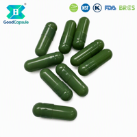 Coques de capsules dures à base de plantes HPMC, végétaliennes, végétariennes, certifiées Halal et Casher, sans ETO, sans chloroéthanol, d'origine non animale