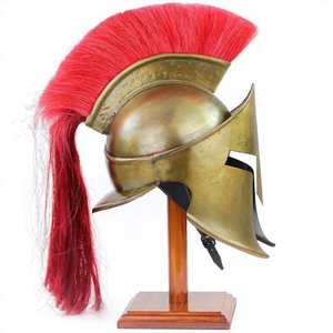 Casco Decorativo del Guerrero Espartano Griego Rey Leónidas, Réplica de Casco Romano para Decoración de Mesa en Hogar u Oficina y Regalo Coleccionable - Product Image 4