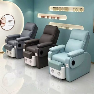Modern Leather Beauty Salon <b>Sofa</b> <b>Chair</b> Multi-Functional Foot Care Foot Bath Massage Leisure - Product Image 4