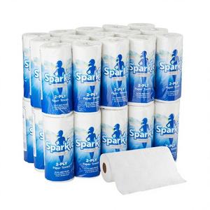 Toallas de Papel Desechables Suaves Sparkle Pick-A-Size, Ecológicas y Reciclables, de 3 Capas, 6 Rollos Dobles (660 Hojas en Total), Resistentes - Product Image 1