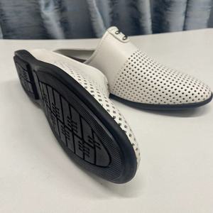 Nouvelles Demi-chaussons d'été pour Hommes – Sandales d'extérieur décontractées et respirantes en cuir de vachette souple – Chaussures de plage couvertes - Product Image 6