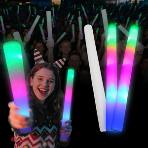Neonglo <span class=keywords><strong>Glow</strong></span> Dark LED Light Stick Halloween năm mới giáng sinh phục sinh bên buổi hòa nhạc cổ vũ Wands bọt Phát Sáng Led Đảng <span class=keywords><strong>Wand</strong></span> - Product Image 2