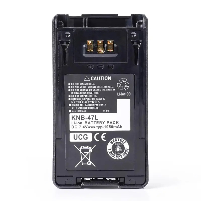 KNB-47L 7.4V Li-ion Battery Pack for Kenwood NX-200 NX-300 NX200 NX300 TK5320 TK5220 Two-Way Radio Walkie-Talkie in Stock