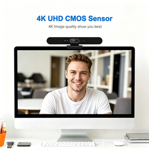 Sistema de Videoconferencia Todo en Uno 4K UHD con Encuadre Automático por IA y <span class=keywords><strong>Zoom</strong></span> 5X - Cámara Web con Cancelación de Ruido para Salas de Reuniones - Product Image 3