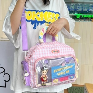 אופנתי רב-צבע מותאם אישית תיק pu אנימה תצוגה kawaii תיק נשים צלב - Product Image 2