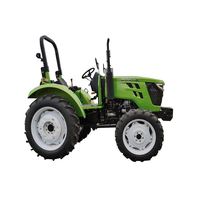 Small Garden Tractor with Trailer and Seat