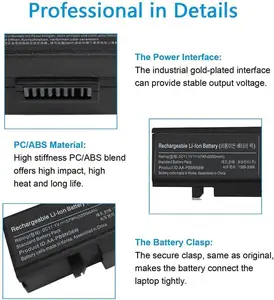 Batería de repuesto para portátil <span class=keywords><strong>Samsung</strong></span>, 11,1 V, 5200mAh, R480, R540, R580, R428 - Product Image 5