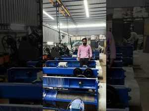 Electric Wire Rope <b>Hoist</b> 2 Tons 380V Remote Control Blue Steel Industrial <b>Hoist</b> For Manufacturing industrial <b>hoist</b> for ground - Product Image 3