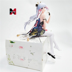 Genshined Impact <span class=keywords><strong>Ayaka</strong></span> Kamisato Ramen Topper figura Anime modelo sentado Pose escritorio prensa regalo en caja - Product Image 2