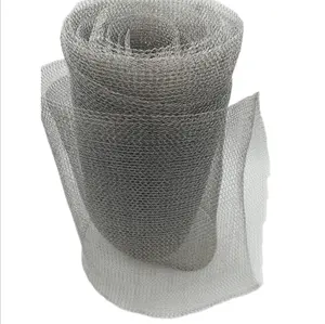 定制304 /310不锈钢编织网/蒸汽和液体过滤网，用于工艺除雾器