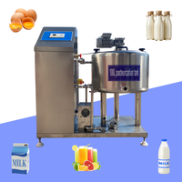 Pasteurisateur de gelato en acier inoxydable NSF, mélangeur de lait et de yaourt, pasteurisateur de bouteilles, machine de pasteurisation haute pression - Prix