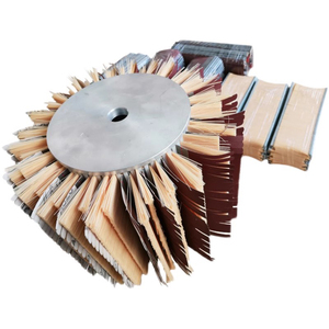 <span class=keywords><strong>Rodillo</strong></span> de cepillo abrasivo OEM al por mayor con cerdas de sisal y mango de plástico para pulido, lijado y desbaste industrial de <span class=keywords><strong>madera</strong></span> - Product Image 1