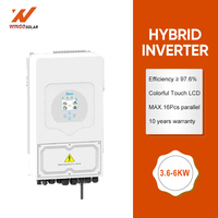 Onduleur de stockage d'énergie hybride monophasé Deye 5kW 6kW et batterie au lithium 10kWh 20kWh tout en un ensemble pour système d'alimentation domestique