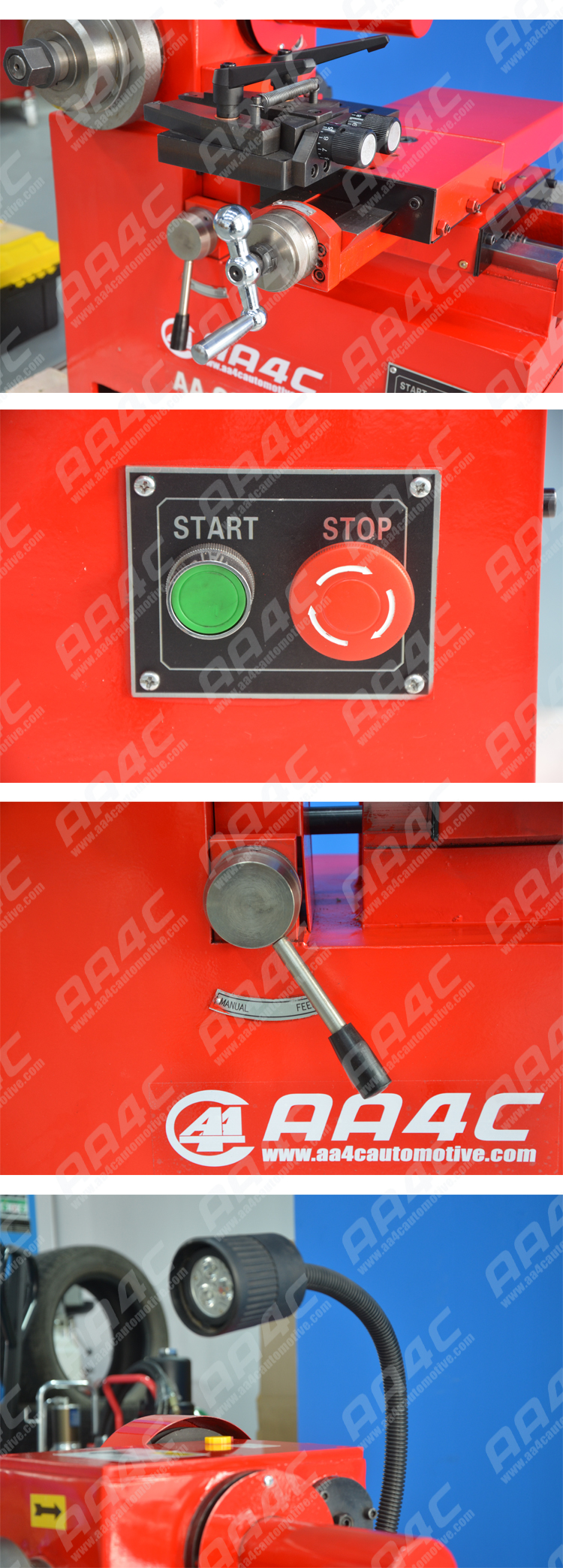 AA4C brake disc rectifier brake disc lathe oil skimmer brake drum