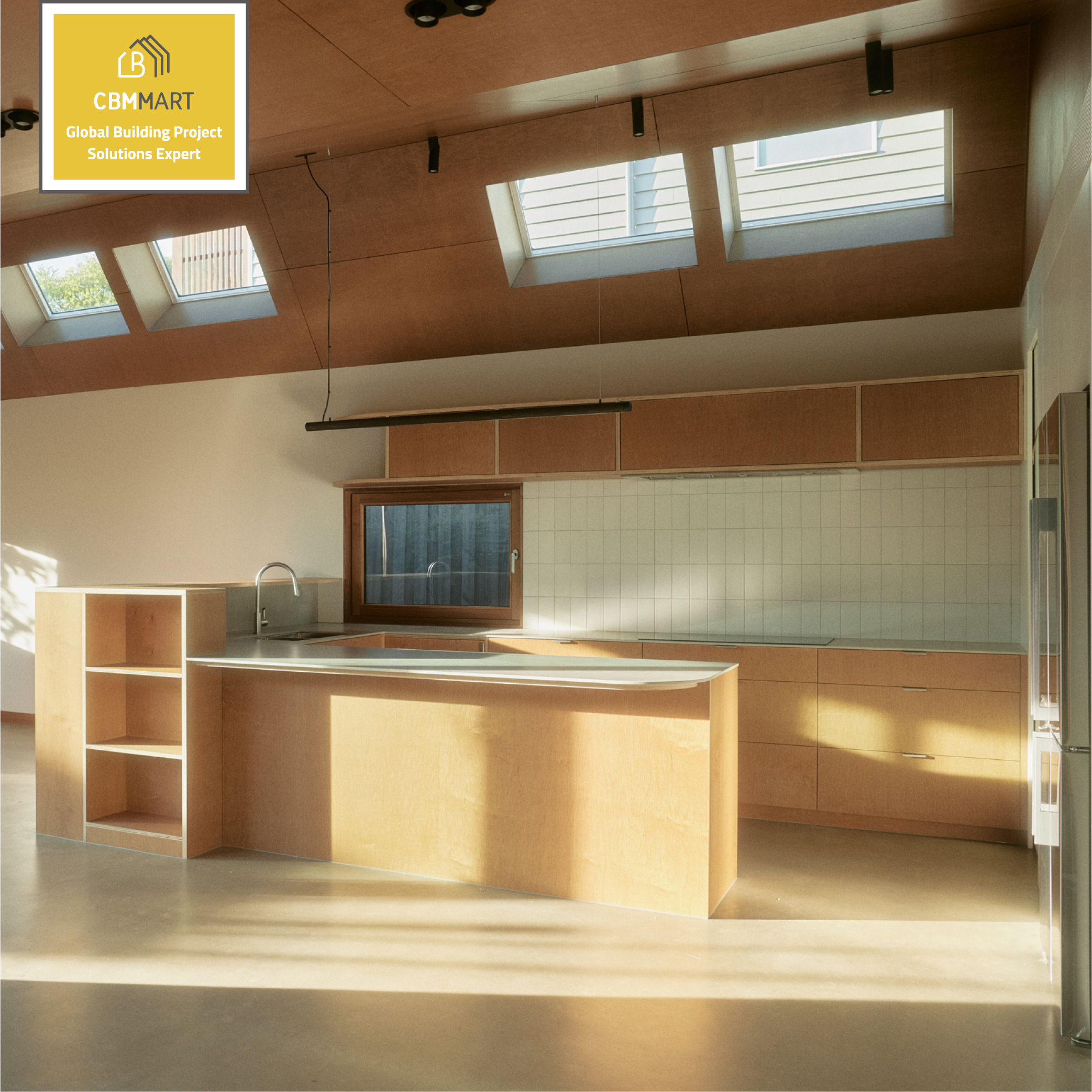 Cbmmart Matte Lacquer Modern Kitchen Cabinet Custom Color MDF Modular Full Set One Stop Solution Marble Laminate Resin · image 6