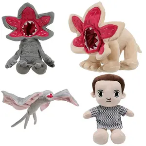 Stranger Things short hair Eleven Piranha Dustin plush toy key chain Stranger Things plush toy