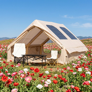 Tenda Gonfiabile da Esterno per Gruppi 12mq 300D Oxford 3x4x2m con Doppia Porta e Finestra sul Tetto, <span class=keywords><strong>Casa</strong></span> Glamping, Vendita all'Ingrosso - Product Image 1